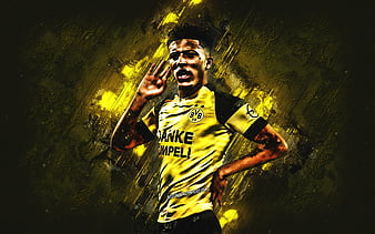 Borussia Dortmund, football, jadon sancho, HD phone wallpaper | Peakpx