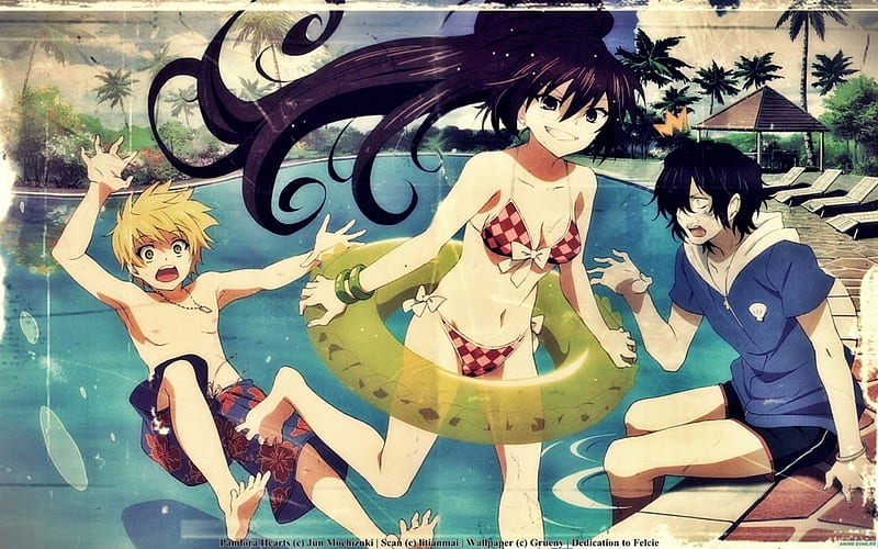 Pandora Hearts Water Alice Swimwear Anime Gilbert Oz Hd Wallpaper Peakpx