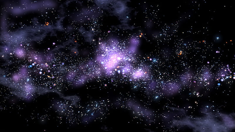 Hãy nhìn vào màn hình đầy sao tím và xanh lấp lánh trên không gian đen của chúng tôi! Hình ảnh này sẽ khiến bạn cảm thấy như mình đang bước vào một vùng trời vô tận đầy bí ẩn. Thư giãn và khám phá những điều thú vị với hình nền này ngay hôm nay!