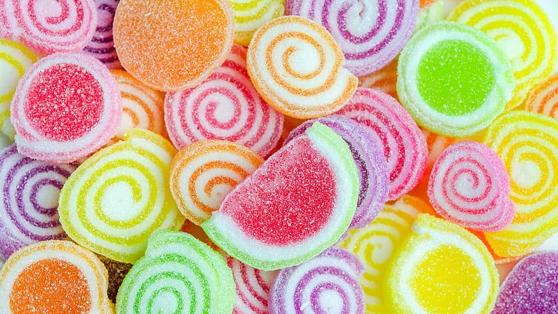Jellies, graphy, jelly, lollies, sweets, , fruit, flavor, candy, HD wallpaper