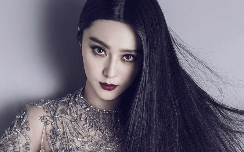 Fan Bingbing, portrait, chinese actress, asian girls, beauty, HD wallpaper