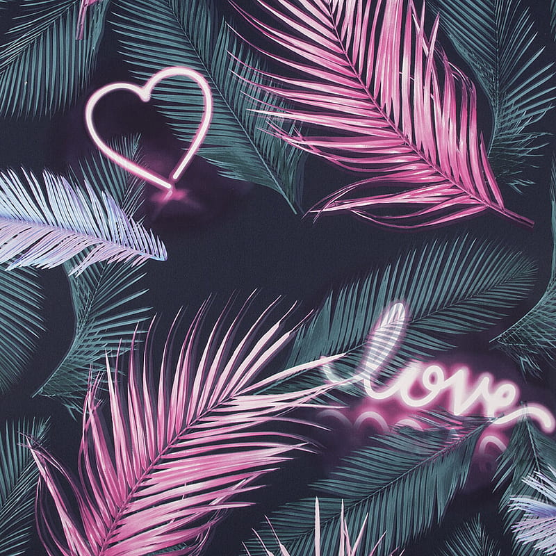 Fresco Neon Love – Shopily, HD phone wallpaper
