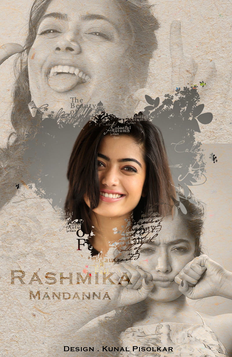 Rashmika mandanna, editing, HD phone wallpaper