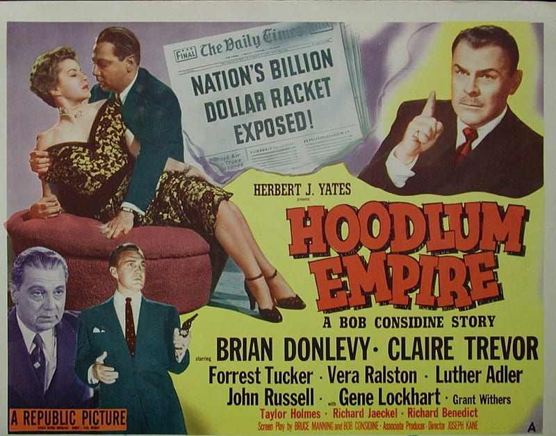 Classic Movies - Hoodlum Empire (1952), Brian Donlevy, Hoodlum Empire 1952, Claire Trevor, Classic Movies, HD wallpaper