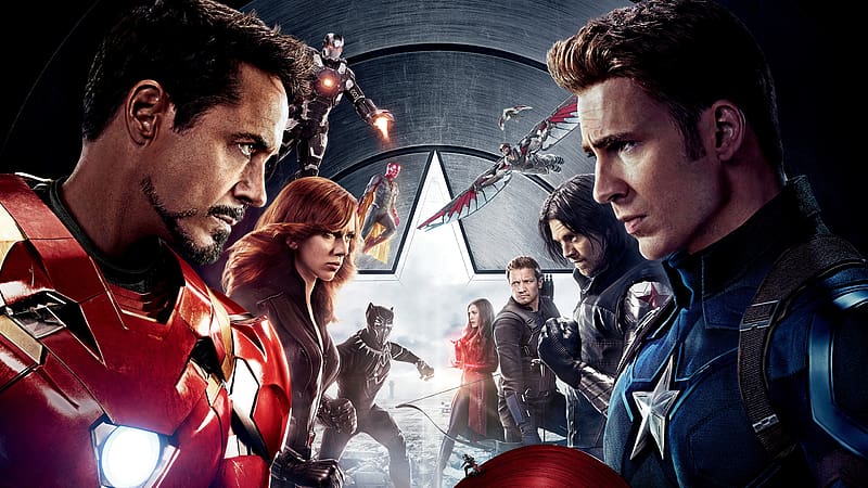 Scarlett Johansson, Paul Bettany, Iron Man, Captain America, Robert Downey  Jr, HD wallpaper | Peakpx