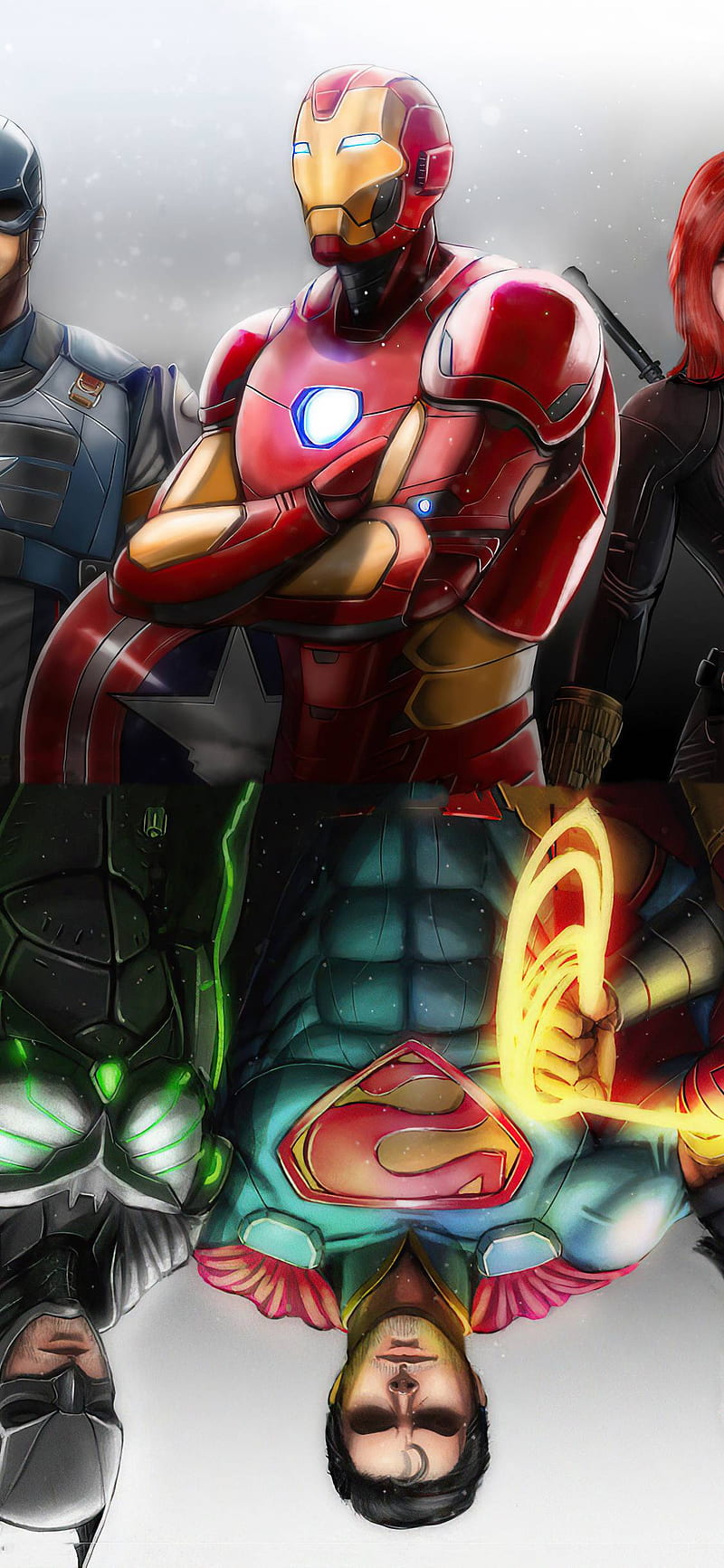Old And New Avengers And Justice League iPhone XS, iPhone 10, iPhone X , , Background, and, HD phone wallpaper