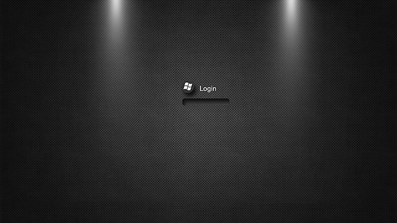 Login, windows, black, lights, HD wallpaper | Peakpx