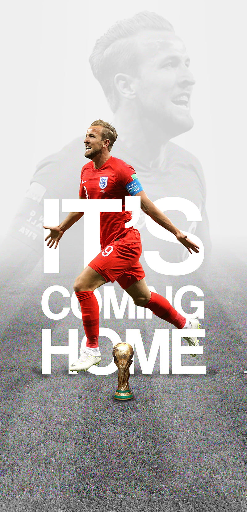Its coming home, england, football, harry kane, kane, soccer, world cup, HD phone wallpaper