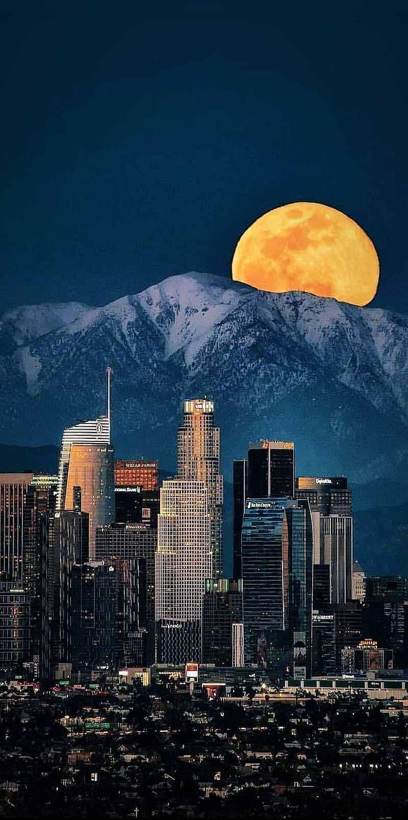 Los Angeles, love, night view, HD phone wallpaper | Peakpx