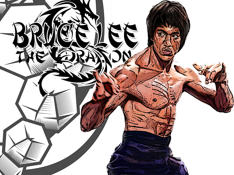 BRUCE LEE THE DRAGON, martial arts, kung fu, karate, bruce lee, HD wallpaper  | Peakpx