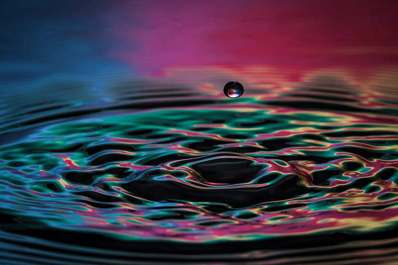 Drop Of Water, drops, water, HD wallpaper
