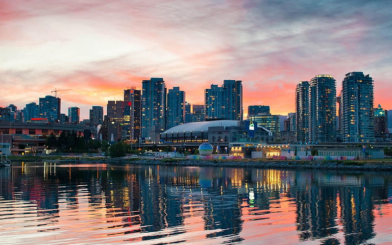 Beautiful Vancouver Canada-City graphy, HD wallpaper