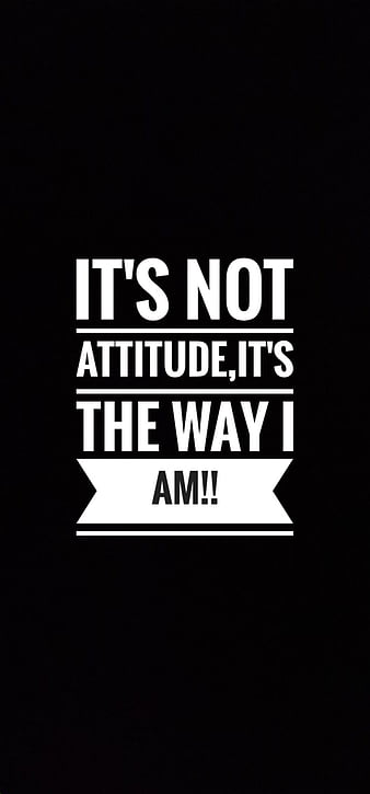 Attitude quotes, insta captions, positive, sayings, HD phone wallpaper |  Peakpx