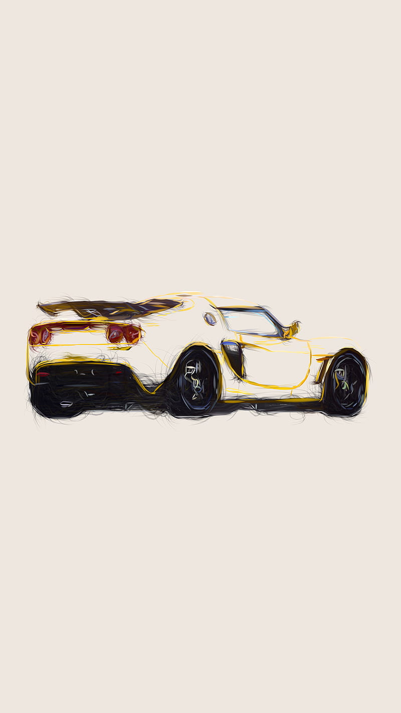 Lotus go fast drawing, amazing, automobile, az imnogto, c, iconic car, ol a, r apcoewer, u leng, HD phone wallpaper