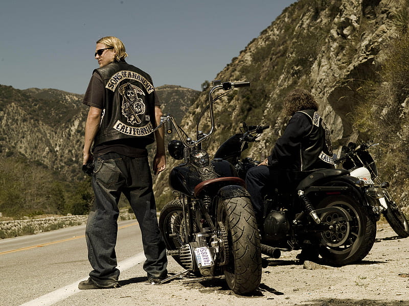 Sons of anarchy, sons, anarchy, charlie, motorcycle, club, bike, mc,  samcro, HD wallpaper