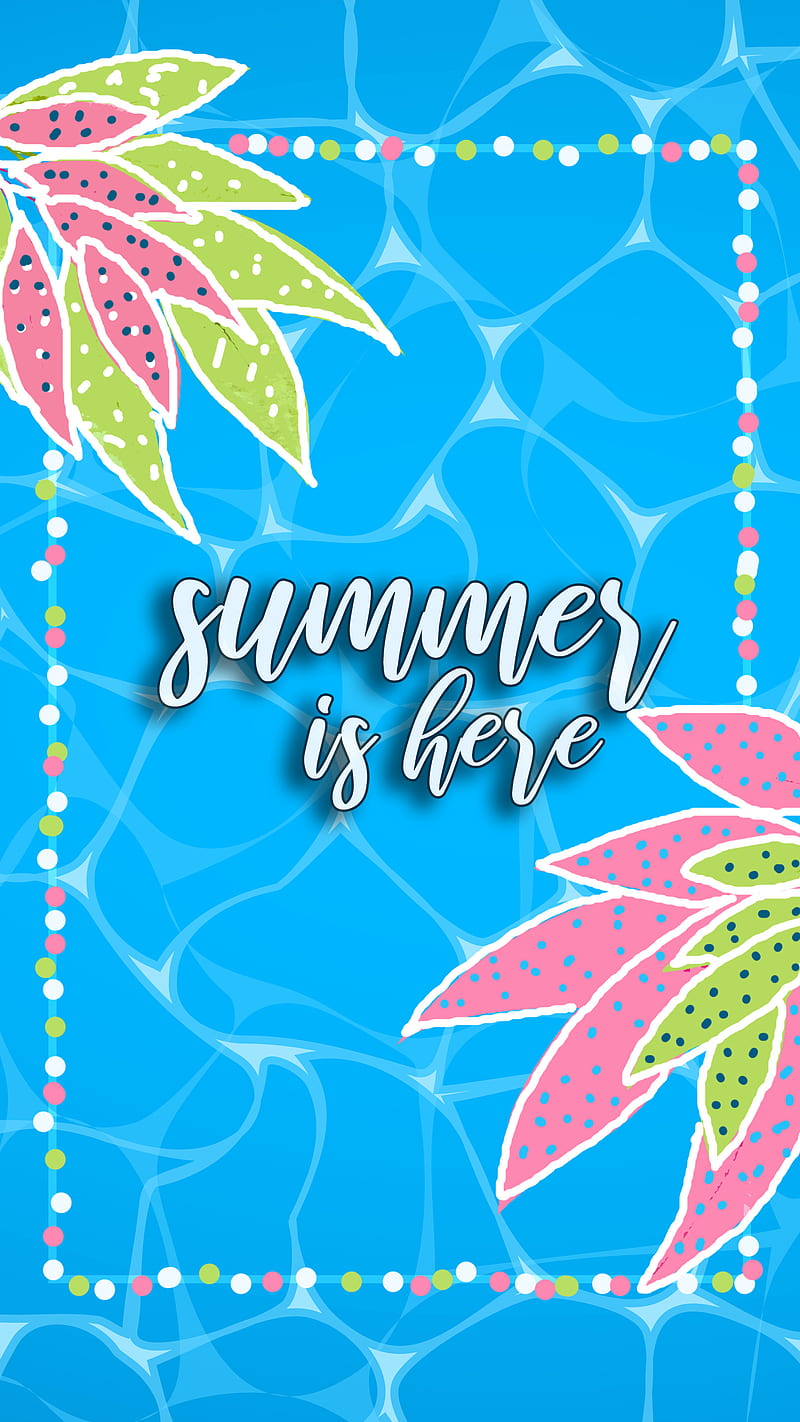 suumertime, Summer, exotic, flamingo, fruit, good vibes, ice cream, summer time, sun, tropical, vacation, HD phone wallpaper