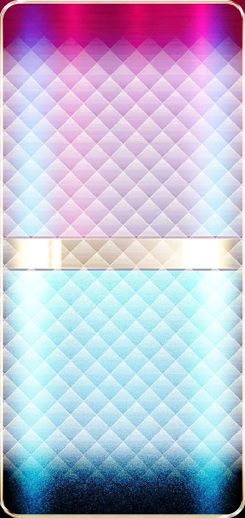 Pink and Blue, gold, metallic, patterns, HD phone wallpaper | Peakpx