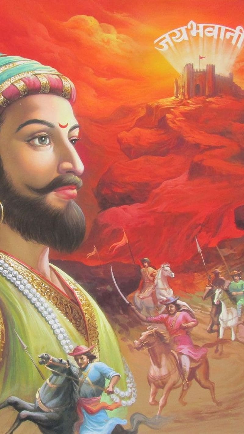 Shivaji Maharaj .jay bhavani, shivaji maharaj , king, jay bhavani, shivaji, raja, HD phone wallpaper