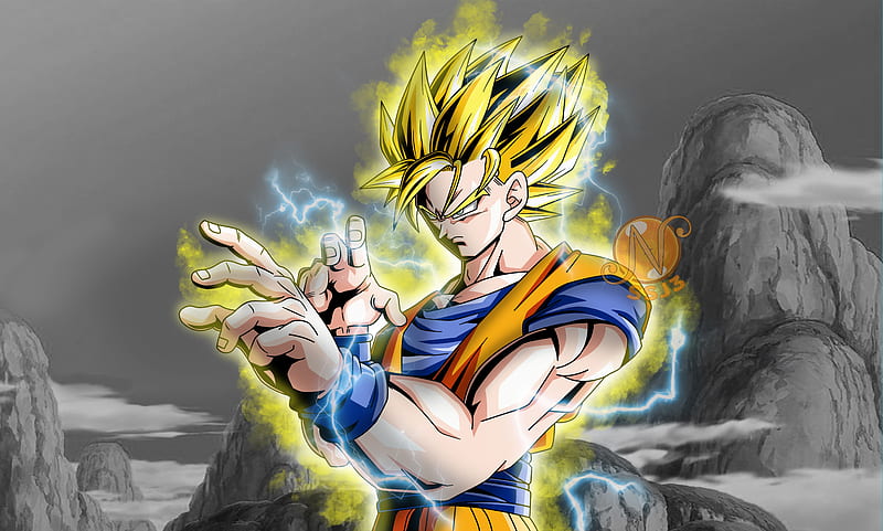 Goku super saiyan 2 HD wallpapers