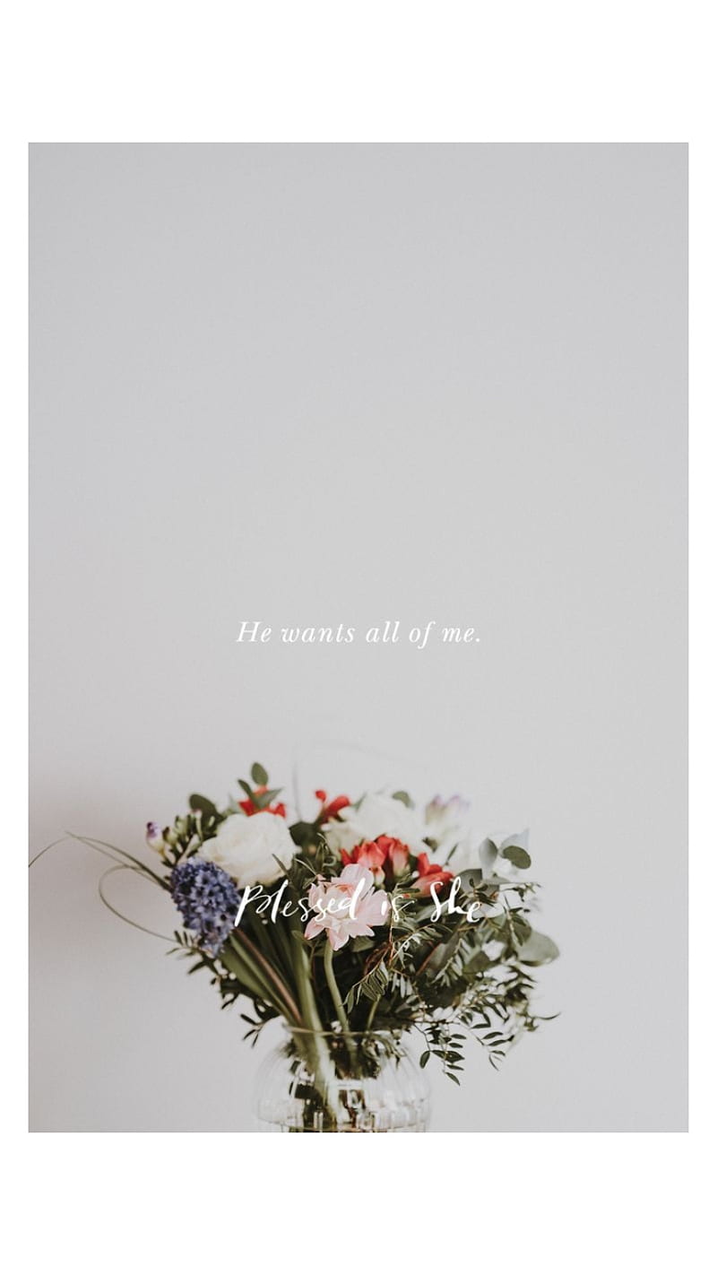 iphone wallpaper free scripture  Blessed is she Christian wallpaper  Quotes to live by