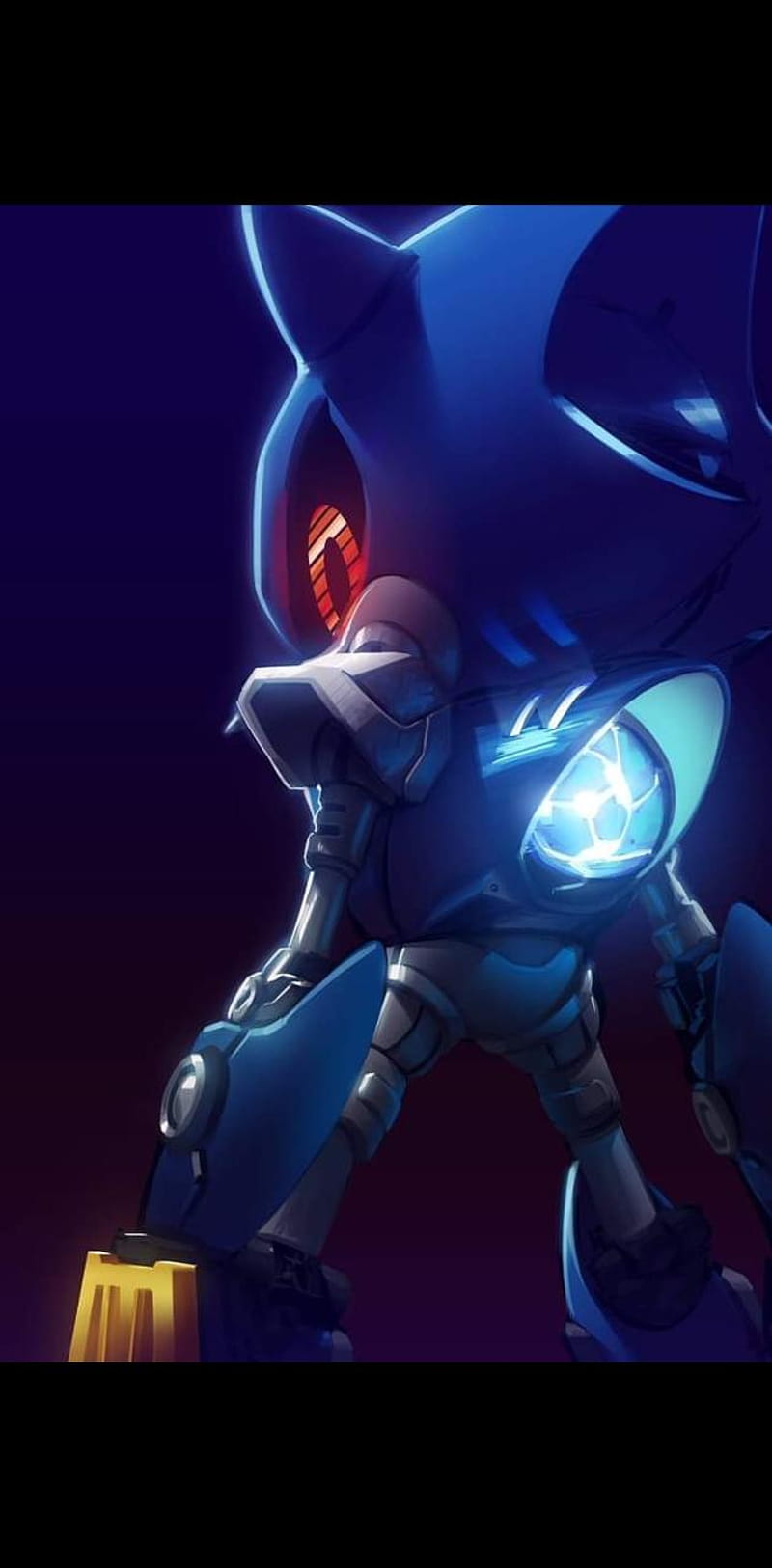 Neo Metal Sonic by ANDREU T [] HD phone wallpaper