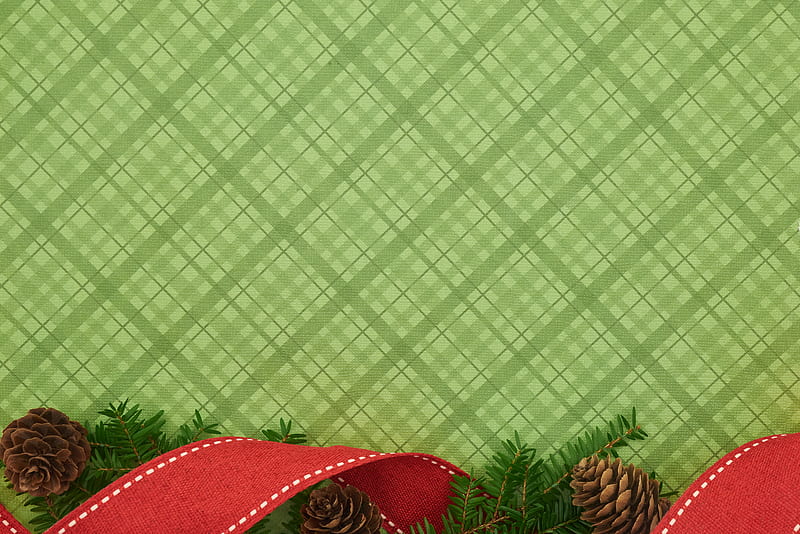pine cone, branch, tape, pattern, HD wallpaper