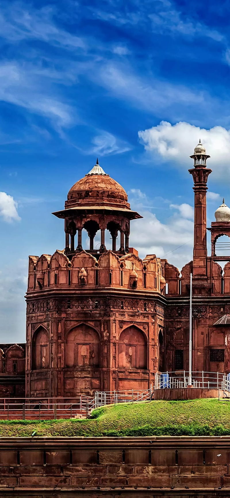 red fort wallpaper