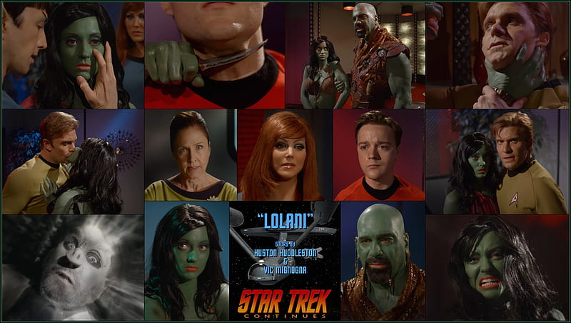 Star Trek Continues - Lolani, Erin Gray, Kirk, Star Trek Continues, Star Trek, Lou Ferrigno, Lolani, HD wallpaper