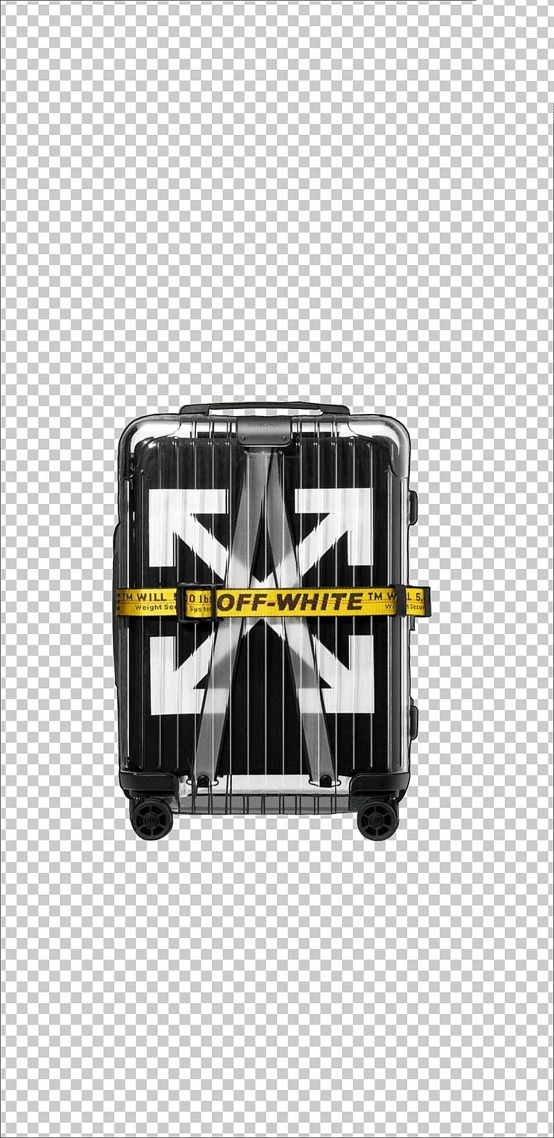 Off-White Luggage , 2019, luggage, new, new , off-white, offwhite, pixel, pixelate, unique, HD phone wallpaper
