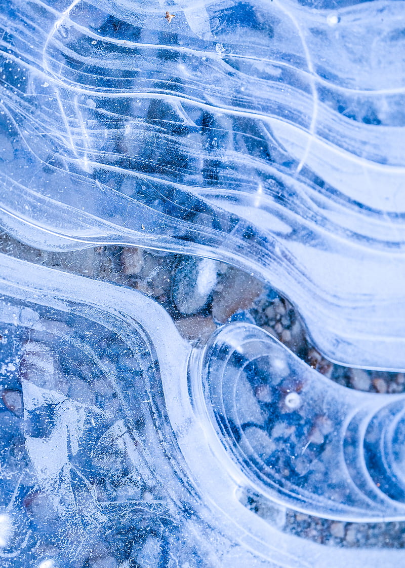 ice, surface, texture, macro, frost, HD phone wallpaper