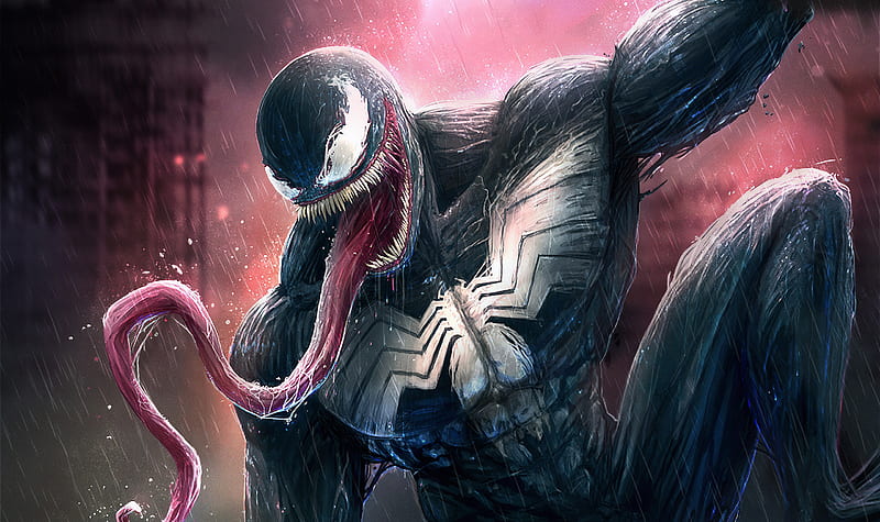 Venom Marvel Art Venom Superheroes Hd Wallpaper Peakpx