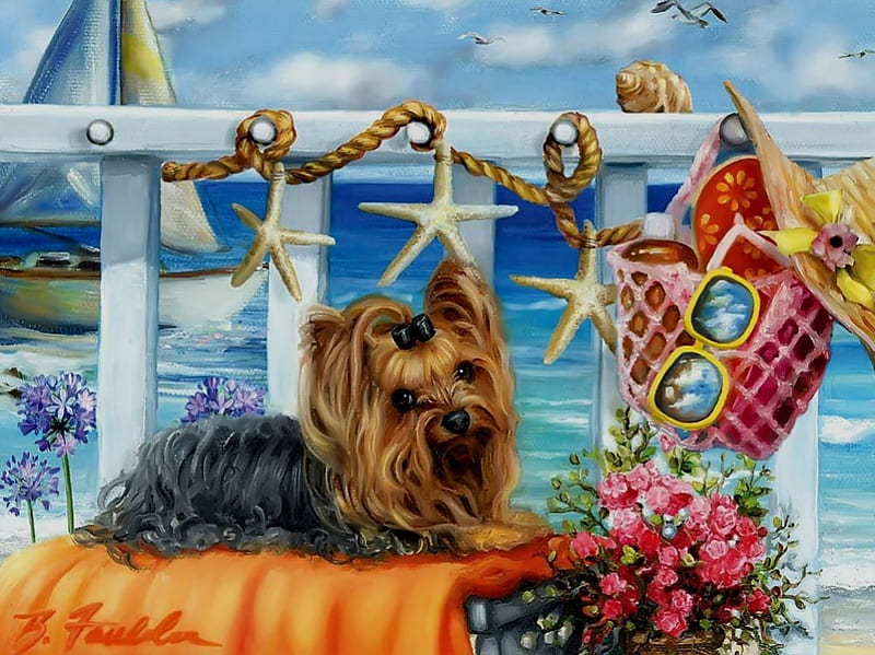 Wish you were here, shore, bonito, clouds, sea, sweet, beach, sunglasses, boat, marine, love, painting, flowers, horizons, dog, puppy, stars, art, sadness, ocean, wind, waves, sky, cute, water, shell, HD wallpaper