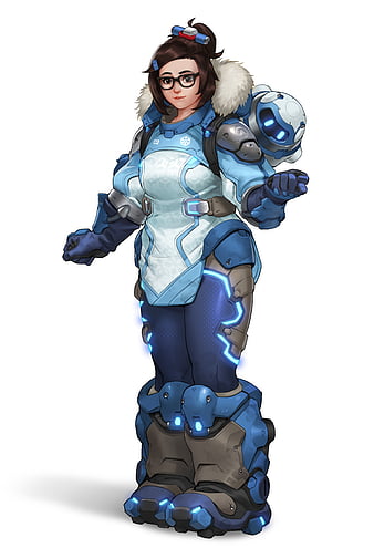 video game characters, Overwatch, Tracer (Overwatch), white background,  simple background