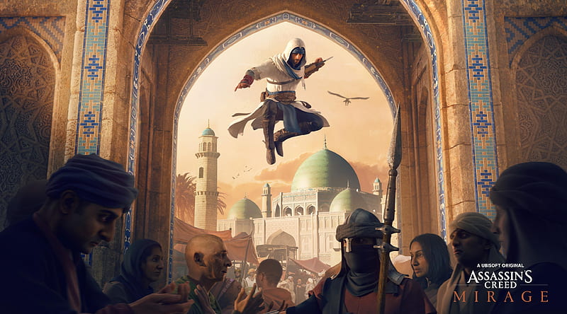 Assassins Creed Mirage Basim Ultra, Games, Assassin's Creed, 2023, assassinscreed, mirage, basim, videogame, HD wallpaper