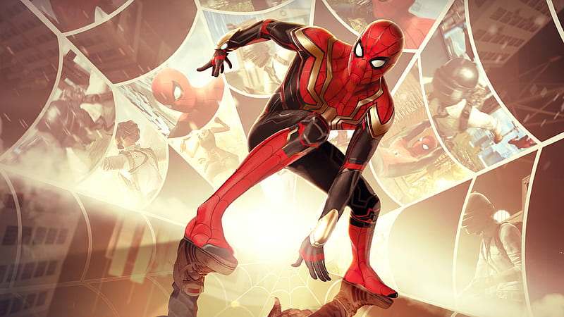 Pubg X Spiderman No Way Home , pubg, ps5-games, playerunknowns-battlegrounds, 2022-games, games, HD wallpaper