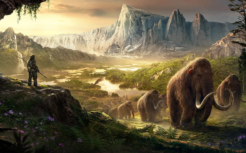 game, far cry, mammoths, takkar mammoths, HD wallpaper