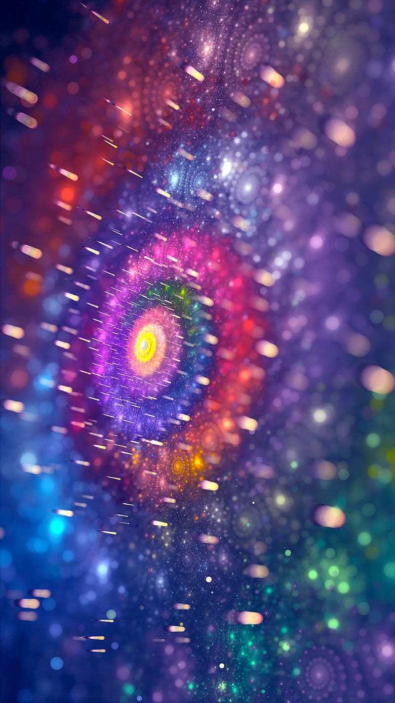 Fractal Abstraction Shine Spiral Colorful Abstract Hd Phone Wallpaper Peakpx