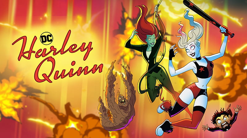 TV Show, Harley Quinn, Clayface, Doctor Psycho (DC Comics), Harley Quinn (TV Show), Poison Ivy, HD wallpaper