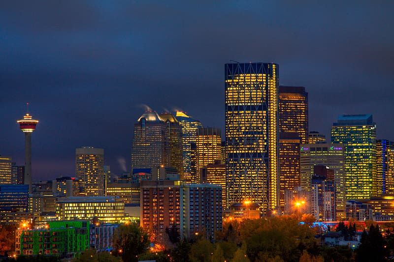Cities, Canada, Alberta, Calgary, HD wallpaper