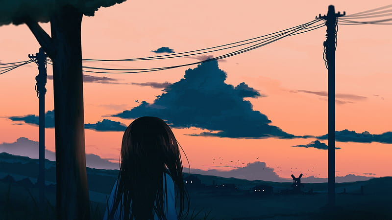 Anime, Girl, HD wallpaper | Peakpx