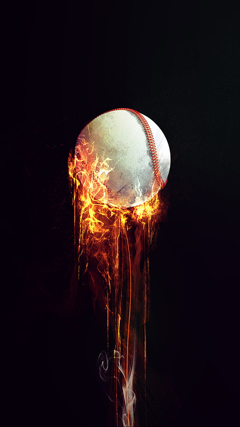 Fireball, fastball, major league baseball, mlb, red, sox, esports, yankees, HD phone wallpaper