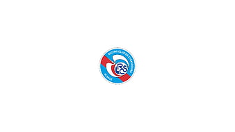 RC Strasbourg Alsace geometric art, French football club, creative art,  blue logo, HD wallpaper, Peakpx