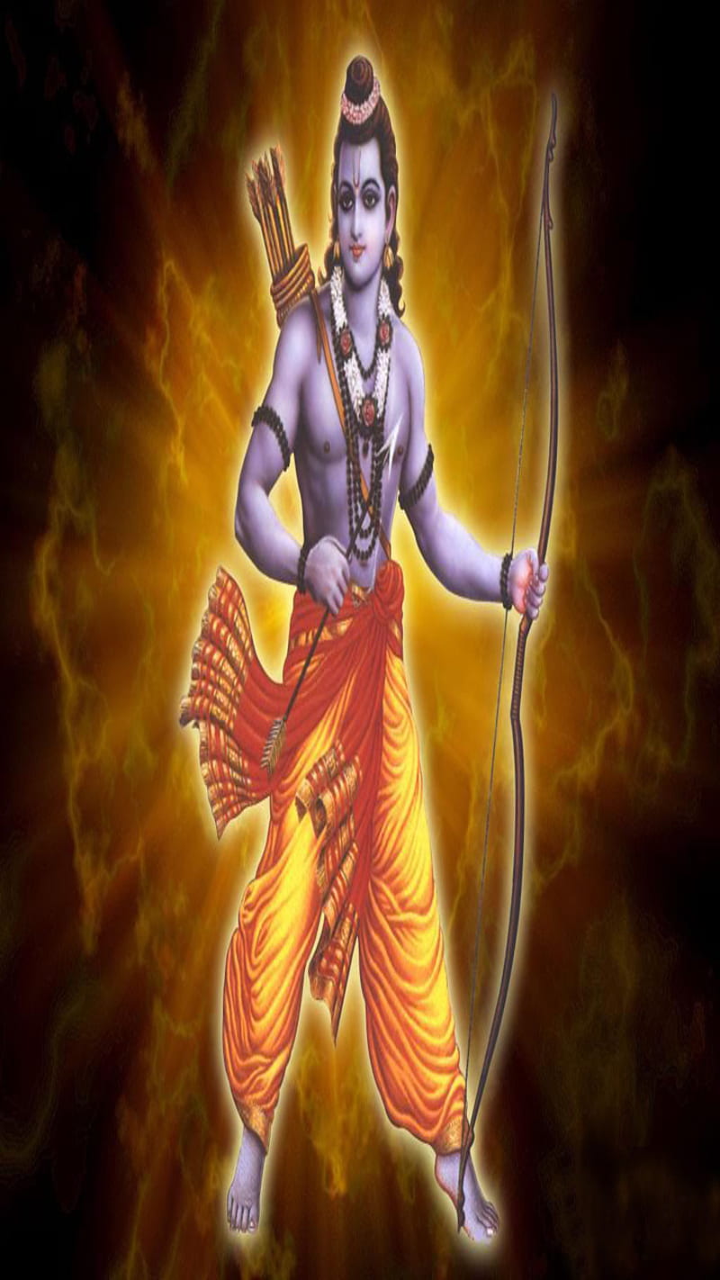 Shri Ram, god, lord, ram, ramayan, HD phone wallpaper | Peakpx