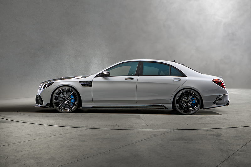Mercedes-Benz, Mercedes-AMG S63, Car, Luxury Car, Silver Car, HD wallpaper