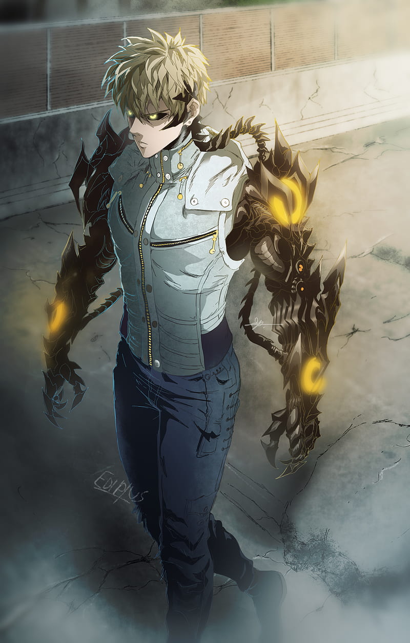 One Punch Man  Genos 2K tải xuống hình nền