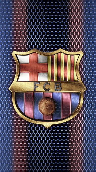  Barca, de futbol, ​​fútbol, ​​logotipo, barcelone, Fondo de pantalla de teléfono HD