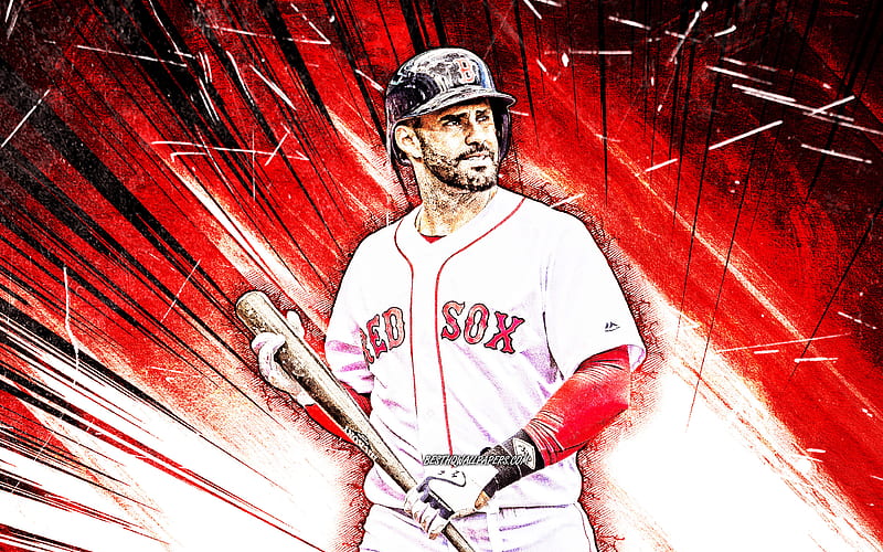 JD Martinez MLB, Boston Red Sox, outfielder, baseball, Julio Daniel Martinez,  HD wallpaper