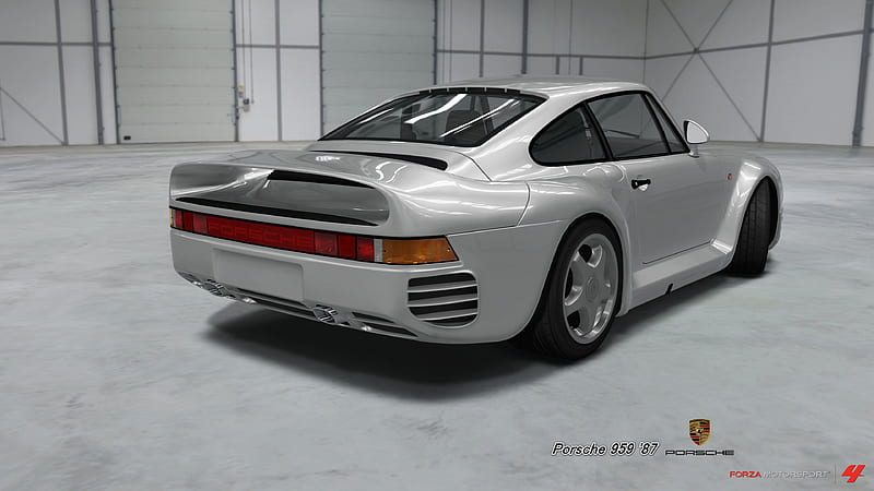 Porsche 959 '87, Motorsport 4, Motorsport, Xbox, Forza, 4, 1987, Xbox One, Horizon, TURBO, One, 4WD, Porsche, 959, 360, HD wallpaper