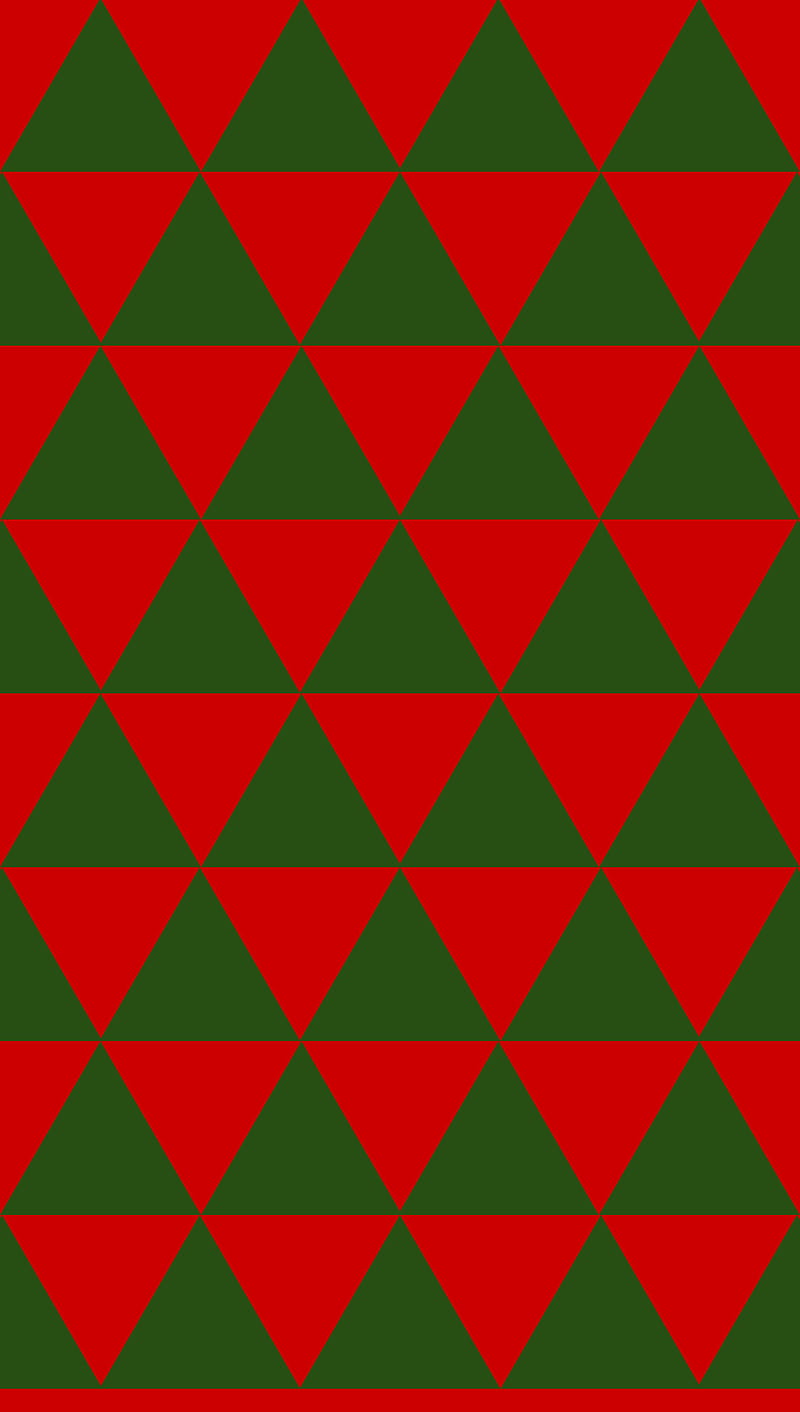 Christmas Wrapping, green, iphone, paper, red, triangles, HD phone wallpaper