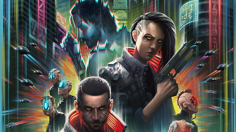 Cyberpunk 2077 New Art , cyberpunk-2077, games, ps-games, xbox-games, pc-games, HD wallpaper